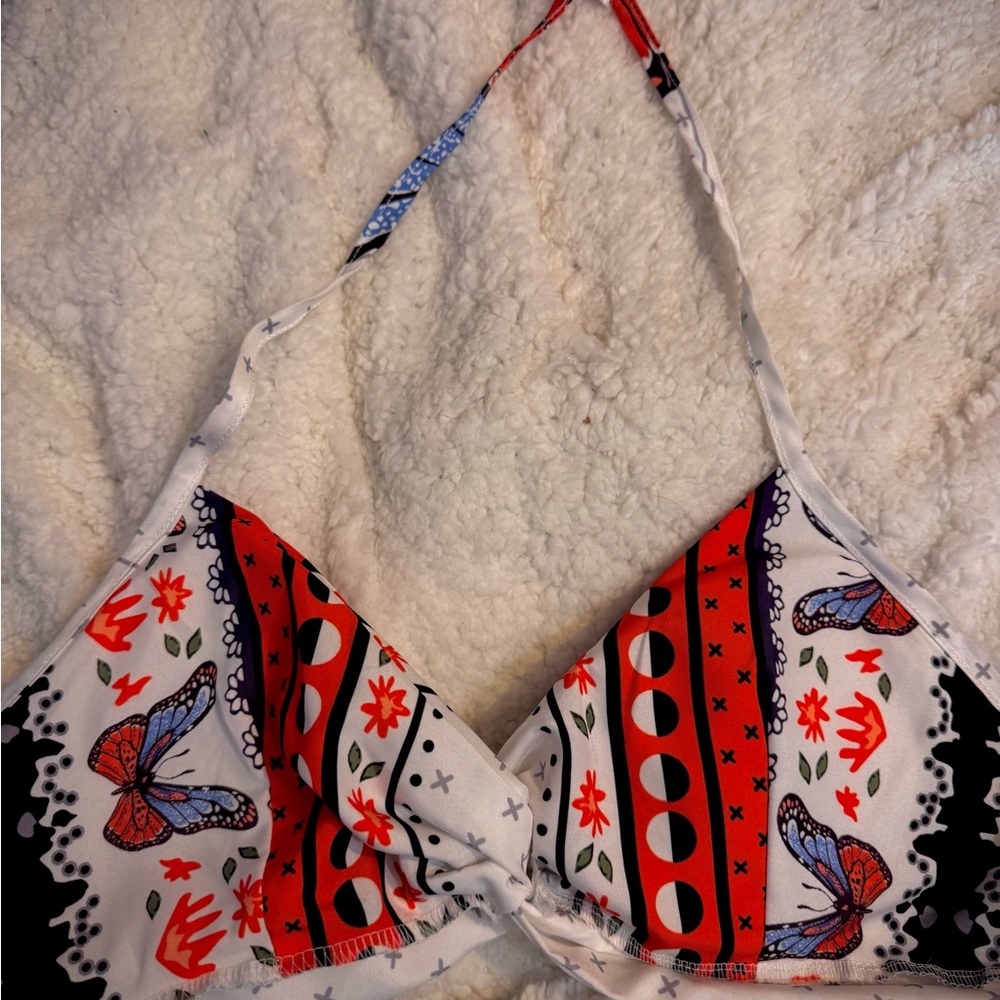 Butterfly Pattern Top
